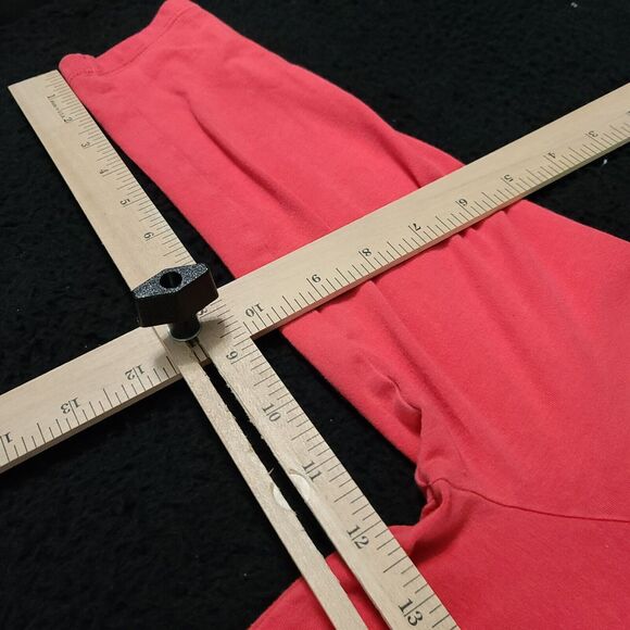 Michael Kors Womens Top Coral Size Small Cotton Blend Stretch Pullover - Picture 4 of 12